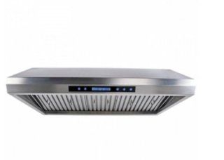 Cavaliere Euro AP238 PS65 30 30" Stainless Steel Under Cabinet Range Hood with 900 CFM and Touch Sensitive El, Stainless Steel