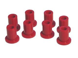 Prothane 4 801 Red Rear Spring and Shackle Bushing Automotive