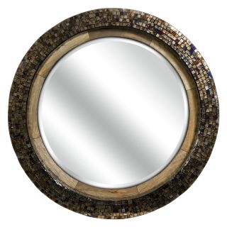 Arona Mosaic Mirror   25.5 diam. in.   Wall Mirrors