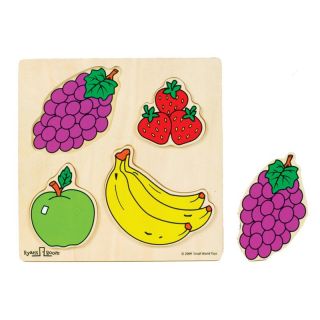 Small World Toys Fruit Puzzle   Learning Aids