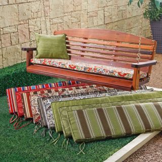 Coral Coast Atrium 53 x 14 in. Cushion for Porch Swing and Glider   Frames & Accessories