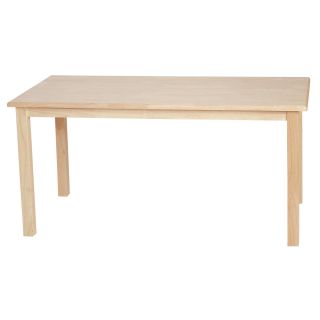 Wood Designs Rectangle 24 x 48 in. Table   Activity Tables