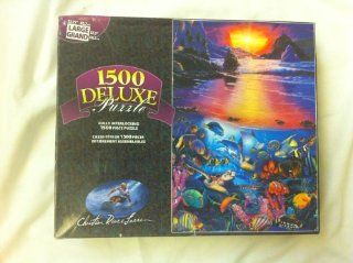 1500 Deluxe Puzzle "Crystal Sunset" Toys & Games
