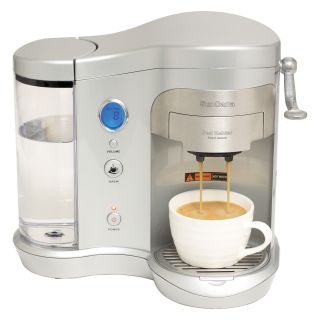 SunCana Single Cup Pod Coffee Maker   Silver   Coffee Makers