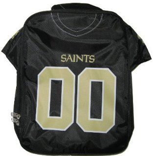 New Orleans Saints NFL Football Jersey Style Lunch Bag Lunch Box Sports & Outdoors