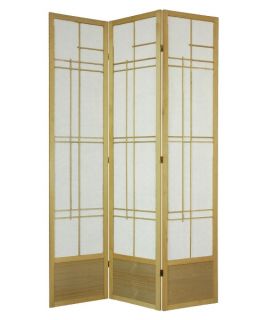 Oriental Furniture Eudes Shoji Screen Room Divider 84 Inch   Room Dividers