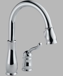Delta Leland 978 DST Single Handle Pull Down Kitchen Faucet   Kitchen Faucets