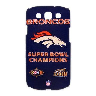 Custom Denver Broncos 3D Cover Case for Samsung Galaxy S3 III i9300 LSM 1216 Cell Phones & Accessories