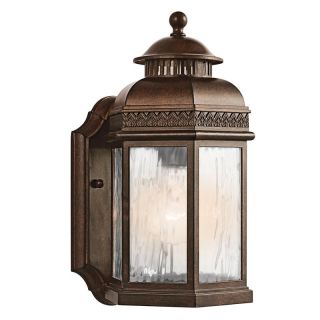 Kichler Tolland 1 Light Outdoor Wall Sconce   12H in. Brushed Bronze   Outdoor Wall Lights