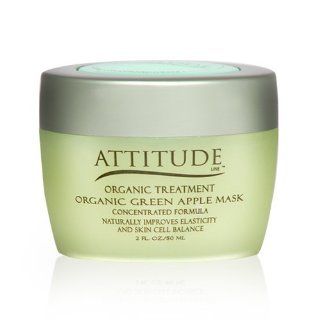 Attitude Line Organic Green Apple Mask  Facial Masks  Beauty