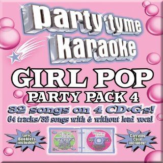 Party Tyme Karaoke Girl Pop Party Pack 4 Music