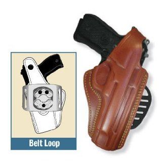 Gould & Goodrich 807 195 Paddle Holster, Chestnut, Right Hand   1911 Style, 4.75 5in  Gun Holsters  Sports & Outdoors