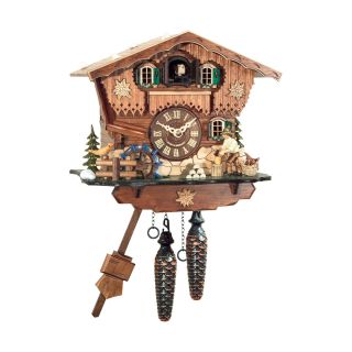 Black Forest Woodchopper Cuckoo Clock   Cuckoo Clocks