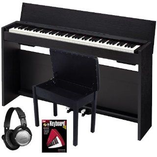 Casio Privia PX830 Digital Piano BUNDLE with Bench, Headphones, and Book Musical Instruments