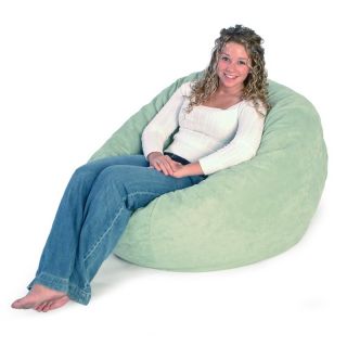 3 Foot Faux Suede Bean Bag Cover COVER ONLY   Bean Bag Accessories