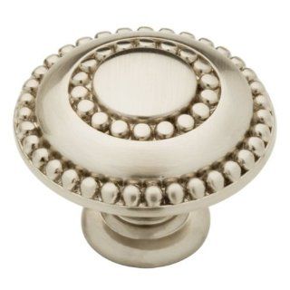 Liberty PBF808C SN C 1 3/8 Double Beaded Cabinet Hardware Knob   Cabinet And Furniture Knobs  