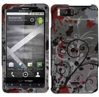 Red Fly Hard Case Cover for Motorola Milestone X MB809 Cell Phones & Accessories