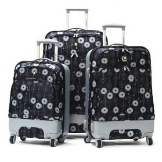 Olympia Luggage Concord 3 Piece Hybrid Set, Black, One Size Clothing