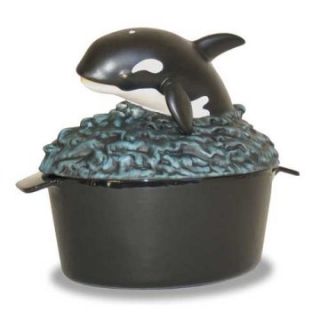 Achla Orca Steamer   Fireplace Accessories