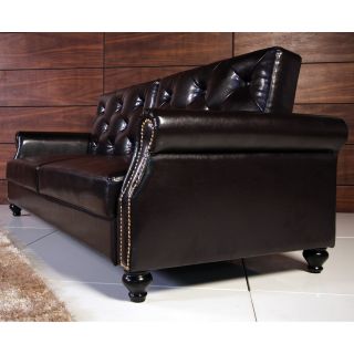 Milan Convertible Leather Sofa   Sofas