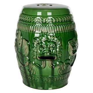 Safavieh Chinese Dragon Garden Stool Side Table   Patio Tables