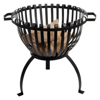 Esschert Design Tulip Basket Fire Pit   Fire Pits