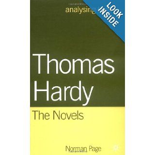 Thomas Hardy The Novels (Kluwer Litigation Library) Norman Page 9780333716175 Books