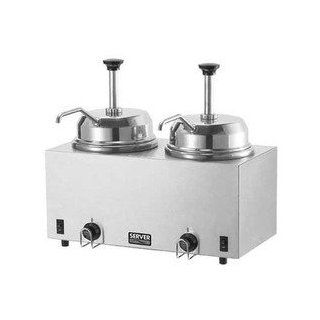 Server Products TWIN HOT FUDGE WARMER 81230 Kitchen & Dining