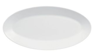 Wedgwood Jasper Conran Bone China Oval Platter   White   Serveware