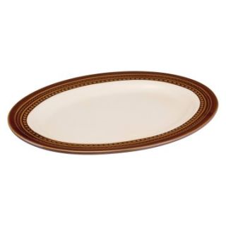 Paula Deen Southern Gathering Chestnut Dinnerware Oval Platter   Serving Platters