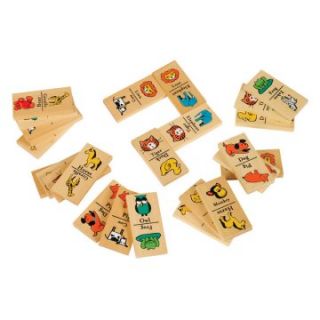 Small World Toys Wooden Domino Zoo Set   Learning Aids