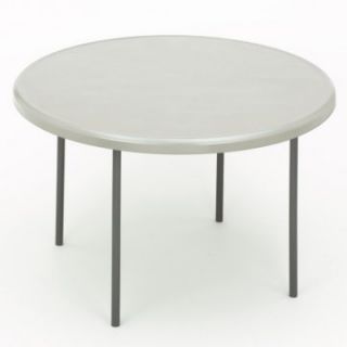 Iceberg 48 in. 1200 Series Round Table   White   Banquet Tables
