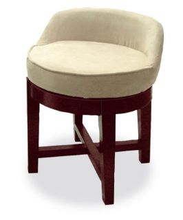 Swivel Upholstered Vanity Chair   Vanity Stools