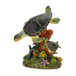 Penn Plax Swimming Sea Turtles   Medium   Aquarium Plants & Decorations