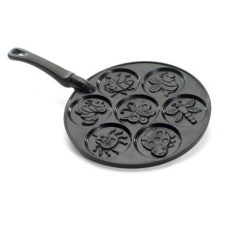 Nordic Ware International Specialties Aluminum Bug Pancake Pan   Griddle & Grill Pans