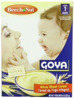 Beech Nut Goya Cereal, Wheat, 8 Ounce (Pack of 8)  Baby Food Cereal  Grocery & Gourmet Food