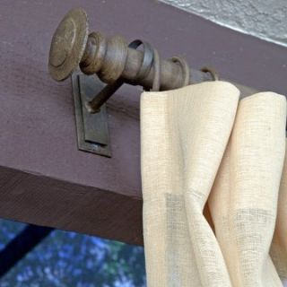 Outdoor Casa Double Plate Full Ring Bracket   Curtains