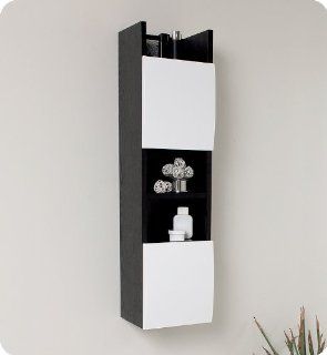 Fresca Bathroom Linen Cabinet w/3 Open Shelves