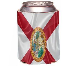 Rikki KnightTM Florida State Flag Design Drinks Cooler Neoprene Koozie Kitchen & Dining