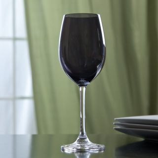 10 Strawberry Street Love Onyx Red Wine Glasses   Set of 6   Wine Glasses