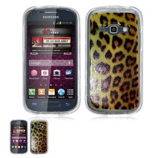 Samsung Galaxy Prevail 2 M840 / Galaxy Ring Leopard Flexible Gel Skin TPU Design Case Cell Phones & Accessories