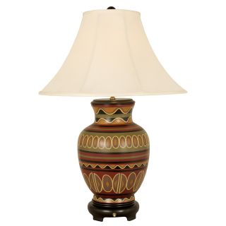 Mario Industries Back to Nature Southwest Style Table Lamp   Multicolor   Table Lamps