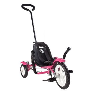 Mobo Total Tot Roll to Ride Three Wheeled Cruiser Pedal Riding Toy   Pink   Tricycles & Bikes