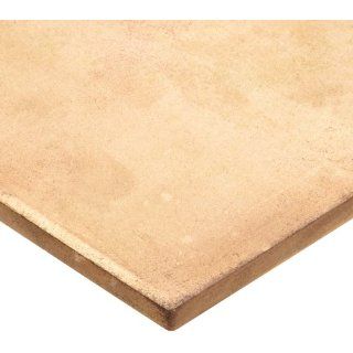 840/841 Bronze Sheet, Unpolished (Mill) Finish, Sintered Temper, ASTM B438/SAE 840/SAE841, 1/4" Thickness, 6" Width, 12" Length Bronze Metal Raw Materials