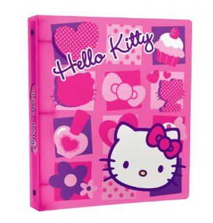 Hello Kitty 1 Inch Binder Mosaic  Reference Ring Binders 