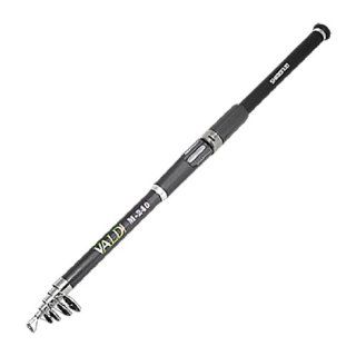 Portable Travel Telescoping 6 Sections Fishing Pole  Spinning Fishing Rods  Sports & Outdoors