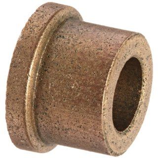 Bunting Bearings FF313 1 3/16" Bore x 5/16" OD x 1/4" Length 3/8" Flange OD x 1/16" Flange Thickness Powdered Metal SAE 841 Flanged Bearings Flanged Sleeve Bearings