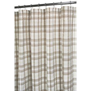 Park B Smith Seersucker Plaid Shower Curtain   Shower Curtains
