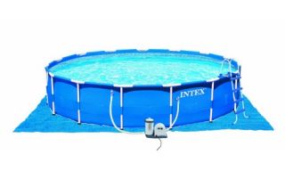 Intex 18 x 48 Metal Frame Pool   Swimming Pools & Supplies