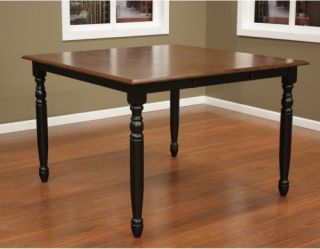 Berkshire Two Tone Butterfly Counter Height Table   Dining Tables